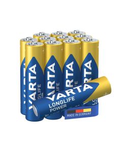Varta Longlife Power AAA batteri 1.5V  12-pack