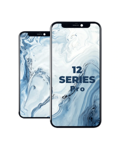 iPhone 12/12 Pro OLED Skärm - Svart (Tagen från ny iPhone)- G-SP.se