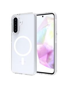 Rvelon Magsafe-skal för Samsung Galaxy A36 - Transparent