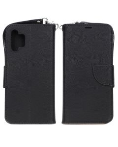 Samsung Galaxy A32 4G Plånboksfodral med Stativ - Svart- G-SP.se