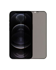 Skärmskydd iPhone 12 Pro Max - Privacy Härdat Glas (miljö)- G-SP.se