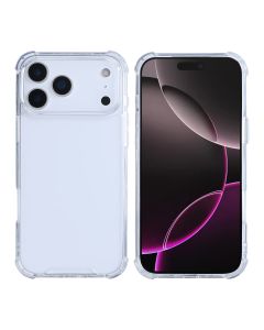 Mobilskal Stöttåligt till iPhone 17 Pro Max - Transparent