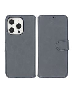 iPhone 16 Pro Max Plånboksfodral Magnet Rvelon - Blå