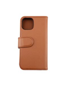 iPhone 13 Mini Plånboksfodral Magnet Rvelon - Guldbrun- G-SP.se
