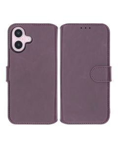 iPhone 16 Plånboksfodral Magnet Rvelon - Lila