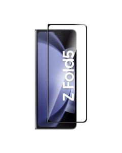Skärmskydd Samsung Galaxy Z Fold 5 - 3D Härdat Glas Svart (miljö)