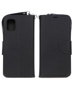 Samsung Galaxy A41 Plånboksfodral med Stativ - Svart- G-SP.se