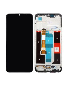 Realme C35 Skärm med LCD Display & Ram OEM - Svart- G-SP.se