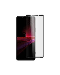 Skärmskydd Sony Xperia 1 III 5G - Härdat Glas Svart- G-SP.se