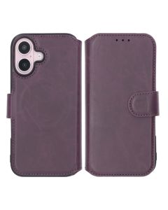 iPhone 16 Plånboksfodral Rvelon - Lila
