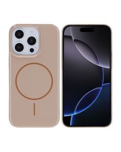 iPhone 16 Pro Skal MagSafe, Blankt Enfärgat - Guld