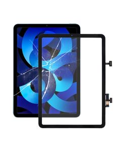 iPad Air 4/5 Glasskärm med Digitizer och OCA - Svart