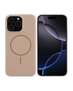 iPhone 16 Pro Max Skal MagSafe, Blankt Enfärgat - Guld