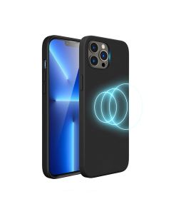 iPhone 14 Pro Max Silikonskal Rvelon MagSafe - Svart- G-SP.se