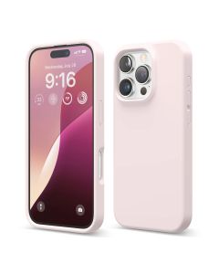 iPhone 16 Pro Max Mobilskal Silikon Rvelon - Rosa