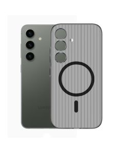 Samsung Galaxy S24 Plus Mobilskal Korrugerad - Svart