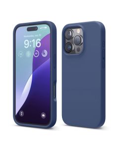 iPhone 16 Pro Max Mobilskal Silikon Rvelon - Blå