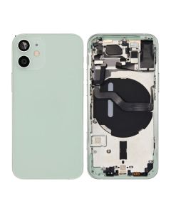 iPhone 12 Mini Baksida Komplett Med Smådelar - Grön