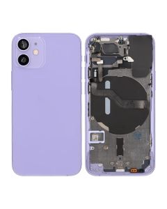 iPhone 12 Mini Baksida Komplett Med Smådelar - Lila