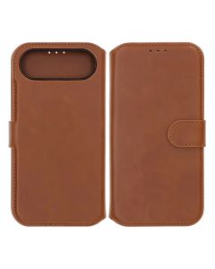 Rvelon Plånboksfodral Magnet för iPhone Air - Brun