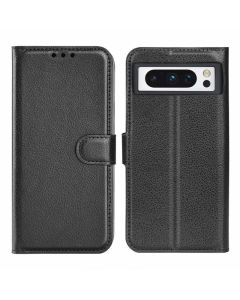 Google Pixel 8 Pro Plånboksfodral med Stativ - Svart