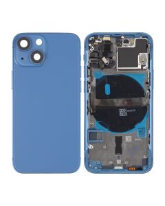 iPhone 13 Mini Baksida Komplett Med Smådelar - Blå