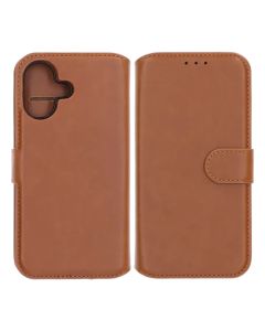 Rvelon Plånboksfodral Magnet för iPhone 17 - Brun