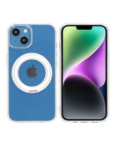 iPhone 13/14 Mobilskal med Magsafe Stativ - Transparent