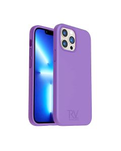 iPhone 14 Pro Max Silikonskal Rvelon - Lila- G-SP.se