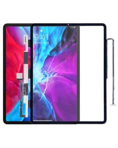 iPad Pro 12,9" 3/4 A1876/A2069 Glasskärm med Digitizer och OCA - Svart