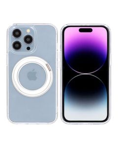 iPhone 14 Pro Max Mobilskal med Magsafe Stativ - Transparent