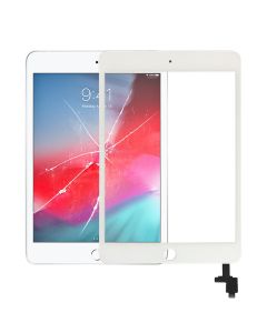 iPad mini 3 A1599 Glasskärm med Digitizer och OCA - Vit