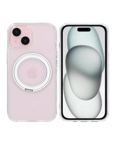 iPhone 15 Mobilskal med Magsafe Stativ - Transparent