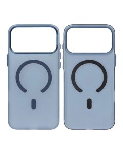 Mobilskal med kameraskydd för iPhone 17 Pro Max - Frostat Blå