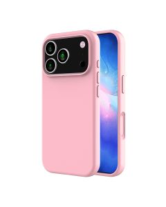 Rvelon Skal Silikon MagSafe för iPhone 17 Pro Max - Rosa