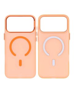 Mobilskal med kameraskydd iPhone för 17 Pro Max - Frostat Orange