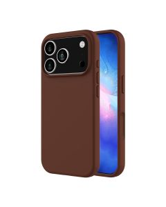 Rvelon Skal Silikon MagSafe för iPhone 17 Pro Max - Brun