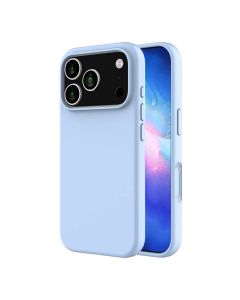 Rvelon Skal Silikon MagSafe för iPhone 17 Pro Max - Ljusblå