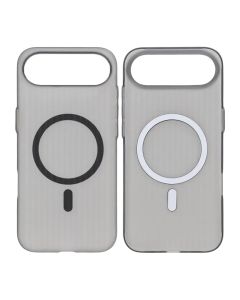 Mobilskal Korrugerad för iPhone Air - Frostat Grå