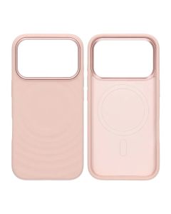 Mobilskal Silikon med Magsafe för iPhone 17 Pro - Rosa