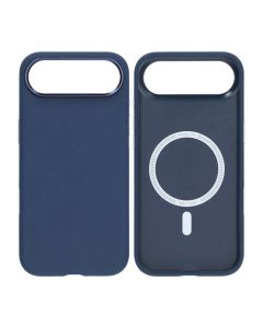 Mobilskal Konstläder med Kameraskydd för iPhone Air - Blå