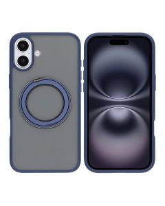 iPhone 16 Plus Mobilskal med Magsafe Stativ - Blå