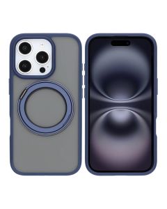 iPhone 16 Pro Max Mobilskal med Magsafe Stativ - Blå
