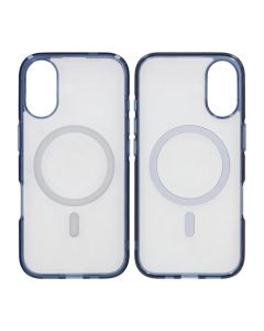 Mobilskal TPU Magsafe för iPhone 17 - Blå Transparent