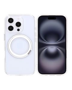 iPhone 16 Pro Mobilskal med Magsafe Stativ - Transparent