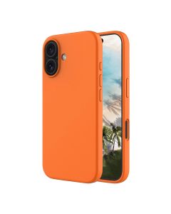 Rvelon Mobilskal Silikon MagSafe för iPhone 17 - Orange