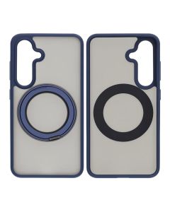 Samsung S24 Mobilskal med Magsafe Stativ - Blå