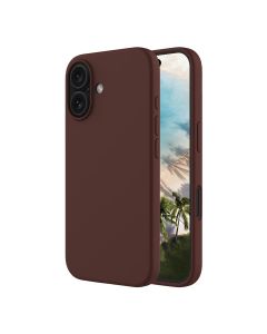 Rvelon Mobilskal Silikon MagSafe för iPhone 17 - Brun