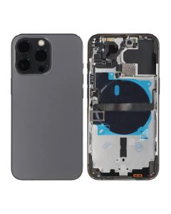 iPhone 13 Pro Baksida med Komplett Ram OEM - Grafit
