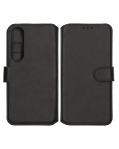 Rvelon Plånboksfodral för Samsung S25 Edge - Svart